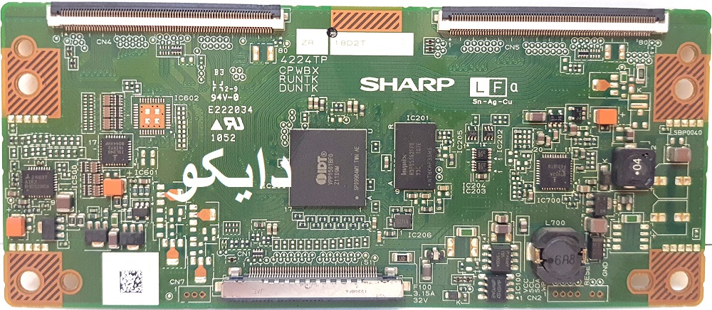 برد تیکان تلویزیون شارپ 40m5400 - 40m5400x